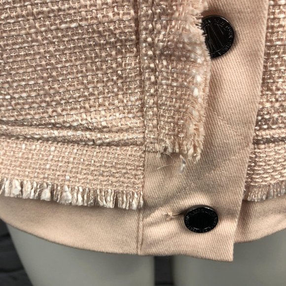 DKNY twill button up pink jacket long sleeve XL - Picture 7 of 11